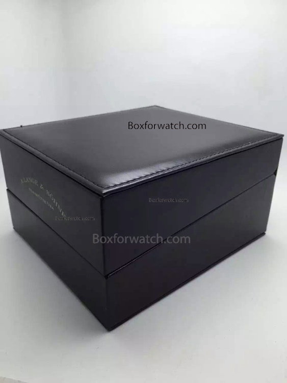 Replica A.Lange Sohne watch box black leather - watch box gift